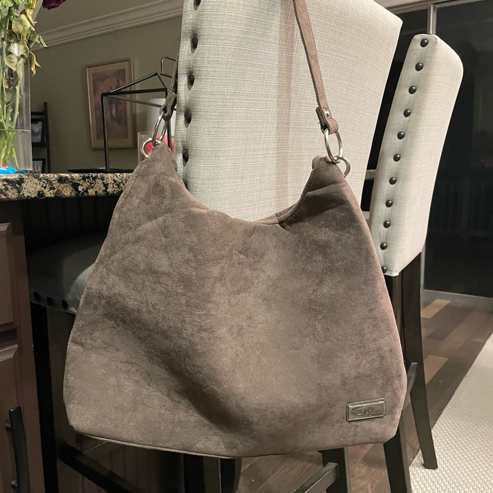 Bella Russo Faux Suede Purse